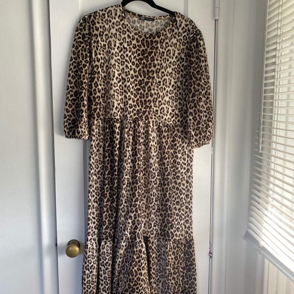 Leopard Zara dress